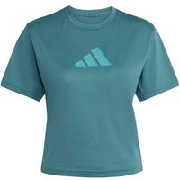 ADIDAS Damen Shirt TR-ES BL TEE, Größe XL in Blau