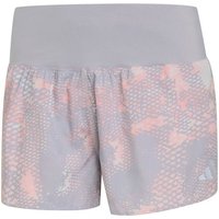 ADIDAS Damen Shorts ADI365 Iconic, Animalprint (Länge 3 Zoll), Größe S in Grau