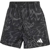 ADIDAS Damen Shorts Train Essentials Allover Print Workout, Größe S in Grau