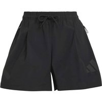 ADIDAS Damen Shorts Z.N.E., gewebt, Größe M in Schwarz