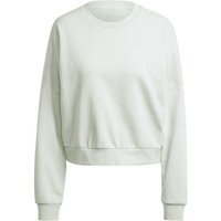 ADIDAS Damen Sweatshirt Essentials Small Logo Feel Cozy, Größe XL in Grau