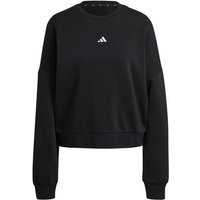 ADIDAS Damen Sweatshirt Essentials Small Logo Feelcomfy, Größe S in Schwarz