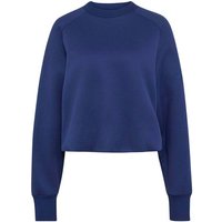 ADIDAS Damen Sweatshirt SOFT LUX, Größe S in Blau