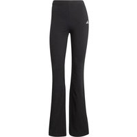 ADIDAS Damen Tight Essentials Small Logo Flared, Größe XL in Schwarz