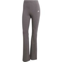 ADIDAS Damen Tight Essentials Small Logo Flared, Größe S in Grau