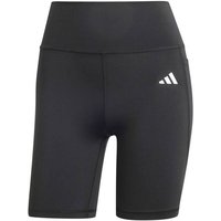 ADIDAS Damen Tight Optime Essentials Stash Pocket 7-Inch kurze, Größe S in Grau