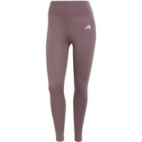 ADIDAS Damen Tight Optime Essentials Stash Pocket Full-Length, Größe XS in Grau