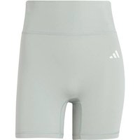 ADIDAS Damen Tight Optime Essentials Workout, Größe S in Silber