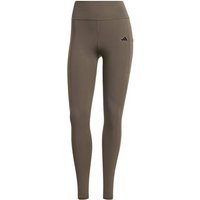 ADIDAS Damen Tight Optime Full-Length, Größe XS in Braun