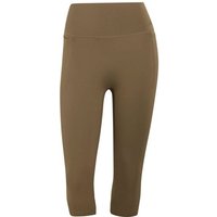 ADIDAS Damen Tight Optime Workout Contour Capri, Größe XXL in Braun