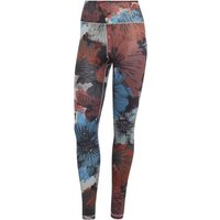 ADIDAS Damen Tight TE AOP TIG, Größe XS in Grau
