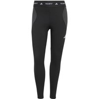 ADIDAS Damen Tight TECHFIT Workout 7/8 Colourblocking, Größe XS in Schwarz