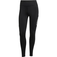 ADIDAS Damen Tight Terrex Multi, Größe 38 in Schwarz