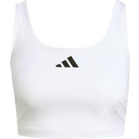 ADIDAS Damen Top Power Light Support BH Tank, Größe XXS in Weiß
