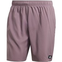 ADIDAS Herren Badeshorts Solid CLX Classic-Length, Größe XXL in Grau