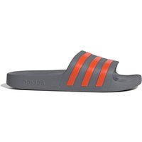 ADIDAS Herren Badeslipper Aqua adilette, Größe 43 in Grau