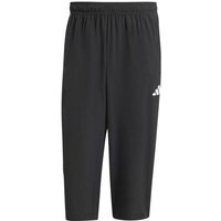 ADIDAS Herren Caprihose Train Essentials Woven 3/4-, Größe L in Schwarz