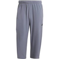 ADIDAS Herren Caprihose Train Essentials Woven 3/4-, Größe S in Grau