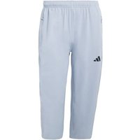 ADIDAS Herren Caprihose WORKOUT ESSENTIALS FLEX WOVEN 3/4, Größe M in Grau