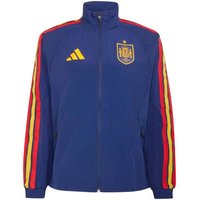 ADIDAS Herren Fanjacke Spanien Anthem, Größe XS in Blau