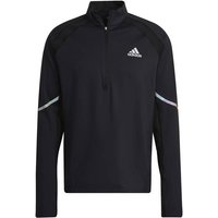 ADIDAS Herren FAST 1/2 ZIP, Größe XL in Schwarz
