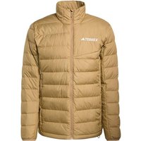 ADIDAS Herren Funktionsjacke Terrex Multi Light Down CLIMAWARM, Größe S in Braun