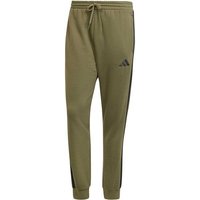 ADIDAS Herren Hose Essentials 3-Streifen, Größe XXL in Braun