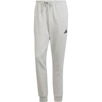 ADIDAS Herren Hose Essentials Feelcozy, Größe M in Silber