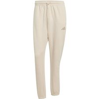 ADIDAS Herren Hose Future Icons Small Logo, Größe XXL in Beige