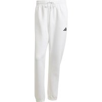 ADIDAS Herren Hose Future Icons Small Logo, Größe M/T in Weiß