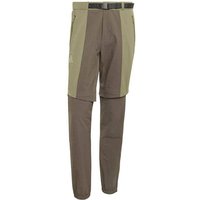 ADIDAS Herren Hose Terrex Xperior Utilitas CLIMA365 Zip-off-Hose, Größe S in Braun