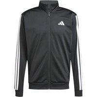 ADIDAS Herren Jacke 3-Streifen Tricot Regular, Größe M in Schwarz
