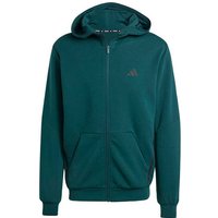 ADIDAS Herren Jacke Designed for Training Full-Zip, Größe S in Grün