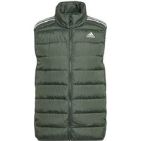 ADIDAS Herren Jacke ESS DOWN VEST, Größe S in Grün