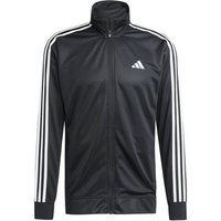 ADIDAS Herren Jacke Essentials 3-Streifen, Größe M in Schwarz
