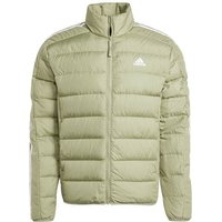 ADIDAS Herren Jacke Essentials 3-Streifen Light, Größe M in Braun