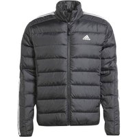 ADIDAS Herren Jacke Essentials 3-Streifen Light, Größe M in Grau