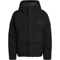 ADIDAS Herren Jacke HELIONIC PUFFER, Größe S in Schwarz