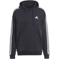 ADIDAS Herren Kapuzensweat Essentials 3-Streifen, Größe S in Grau