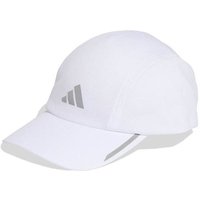 ADIDAS Herren Mütze RUNNING MESH 4 PANEL CLIMACOOL (extra groß), Größe ONE SIZE in Weiß