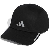 ADIDAS Herren Mütze RUNNING MESH 4 PANEL KAPPE CLIMACOOL, Größe ONE SIZE in Schwarz