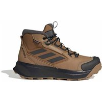 ADIDAS Herren Multifunktionsschuhe Terrex Winter Leather Mid Cut Rain.Rdy Cold.Rdy, Größe 46 ⅔ in Braun