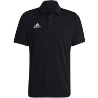 ADIDAS Herren Polo Entrada 22 (normal & lang), Größe M in Schwarz