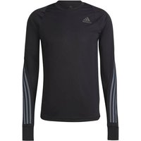 ADIDAS Herren RUN ICON LS, Größe XXL in Schwarz