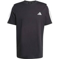 ADIDAS Herren Shirt 3-Streifen, Größe S in Schwarz