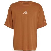 ADIDAS Herren Shirt ALL SZN Washed, Größe XL in Braun