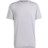 ADIDAS Herren Shirt Big Logo, Größe XL in Silber