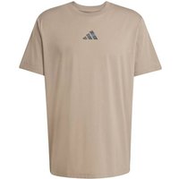 ADIDAS Herren Shirt CLIMACOOL Camo Training Graphic, Größe XXL in Braun