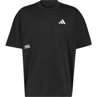 ADIDAS Herren Shirt CLIMACOOL FUN TRAINING Grafik, Größe M in Schwarz