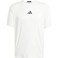 ADIDAS Herren Shirt Designed-for-Training Intensity, Größe S in Weiß